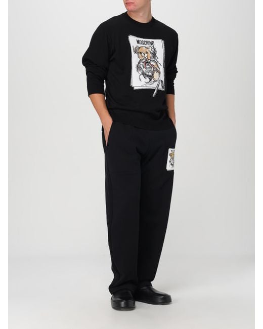 Pull Homme Moschino Couture pour homme en coloris Black