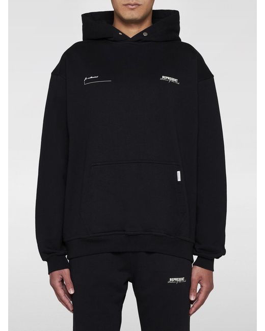 Represent Baumwoll-Sweatshirt Mit Logo in Black für Herren