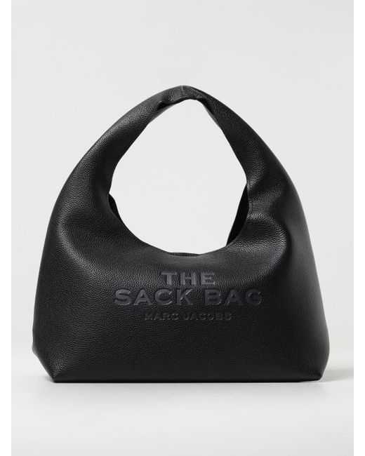 Borsa The Sack in pelle a grana di Marc Jacobs in Black