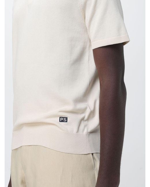 Paul Smith Natural Organic Cotton Polo Shirt for men