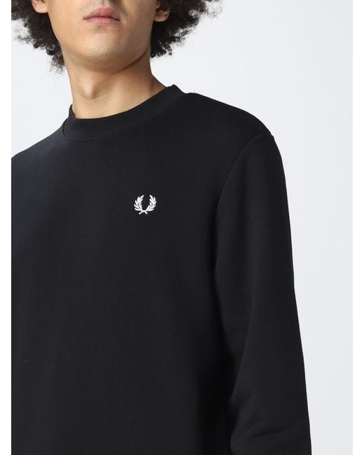 Fred Perry Blue Sweatshirt for men