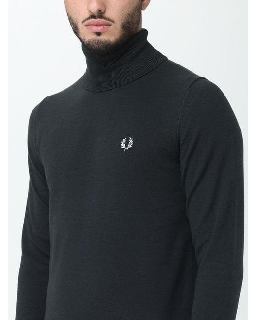 Fred Perry Blue Sweater for men