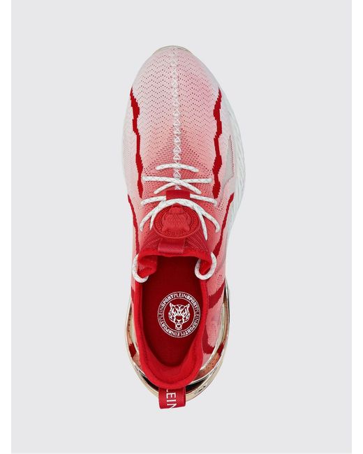 Philipp Plein Red Sneakers for men