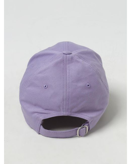Off-White c/o Virgil Abloh Purple Drill Hat With Logo