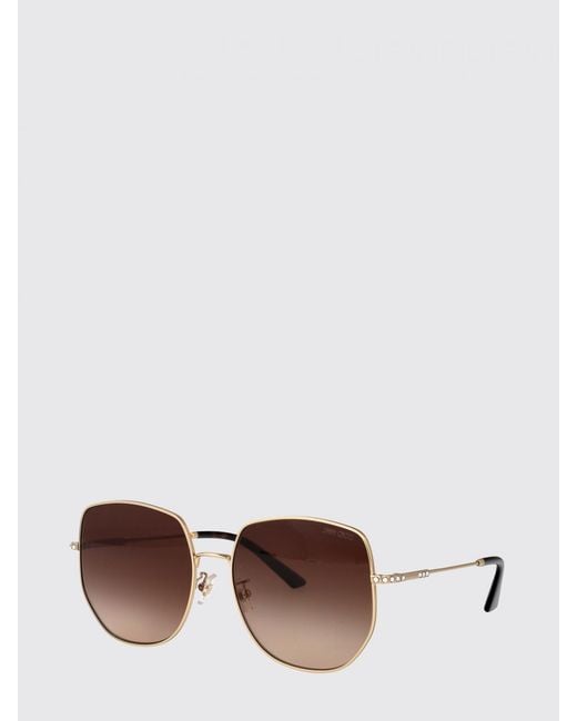 Jimmy Choo Brown 0Jc4006Bd Metal Sunglasses