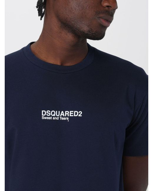 DSquared² T-shirt in Blue für Herren