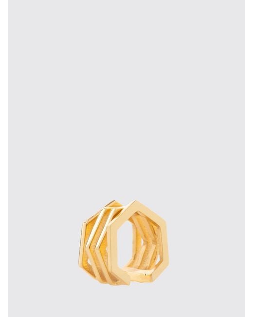 FEDERICA TOSI Metallic Serena Plated Bronze Ring