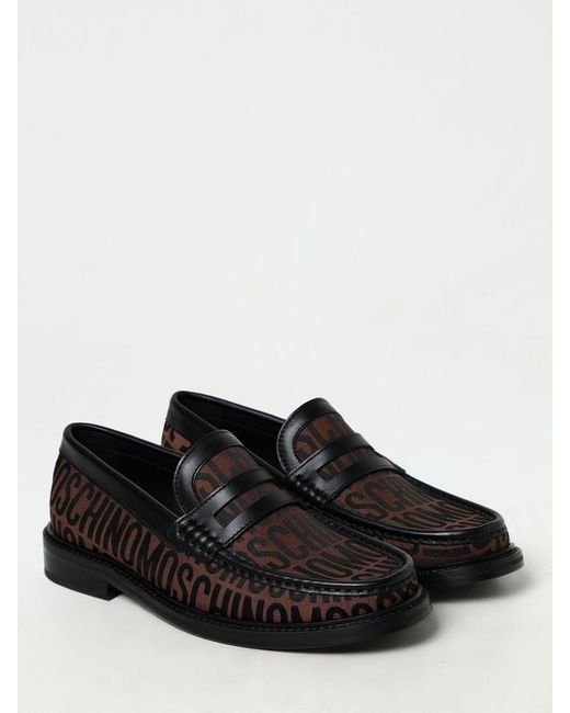 Moschino Couture Black Loafers for men