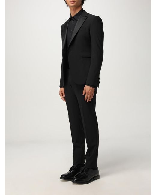 Emporio Armani Black Suit for men