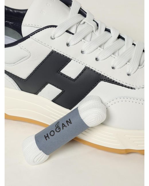 Hogan Natural Hyperlight Leather Sneakers for men