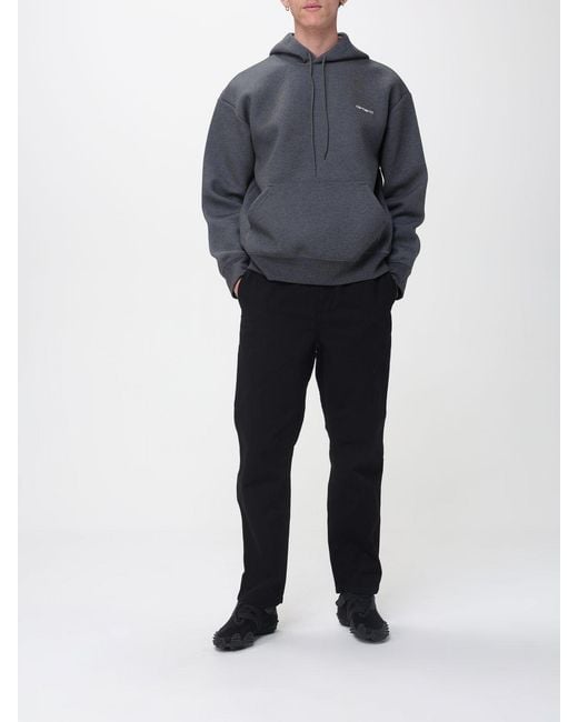 Carhartt Blue Cotton Trousers for men