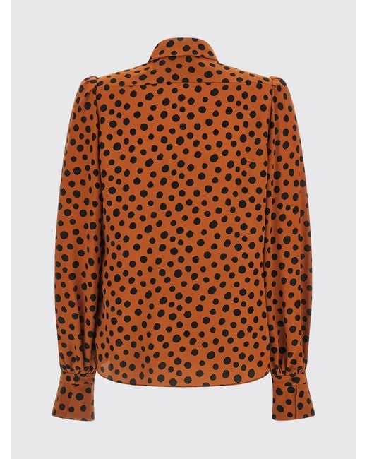 Valentino Multicolor Polka Dot Silk Shirt