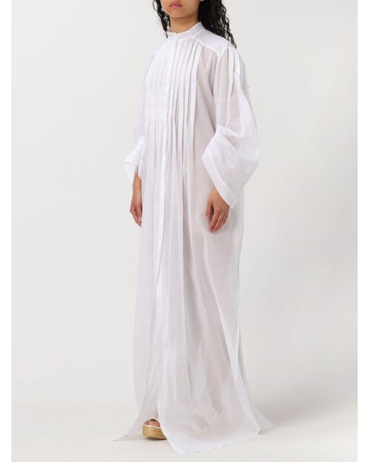 Robes Alberta Ferretti en coloris White