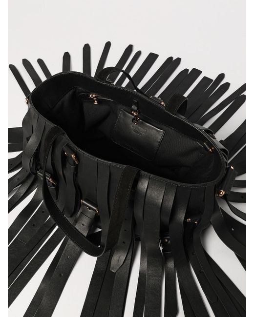 Moschino Couture Black Tote Bags