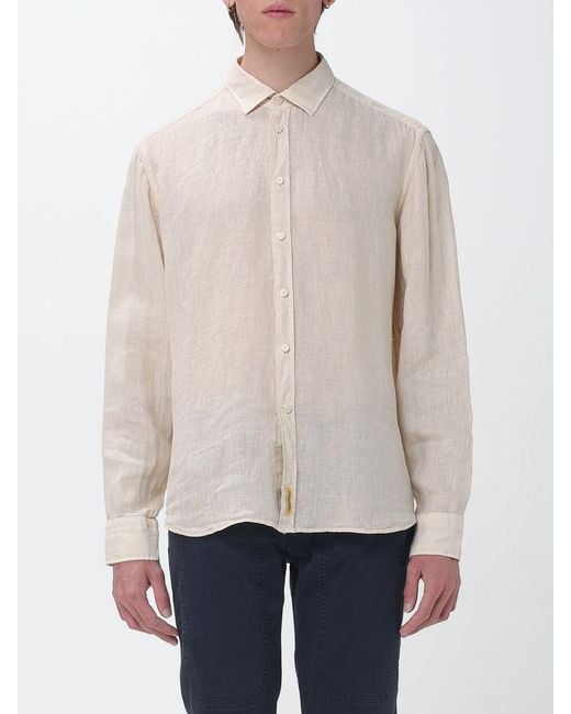 B.D. Baggies White Basic Cotton Shirt for men