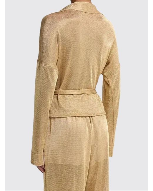 Alberta Ferretti Natural Wrap Shirt