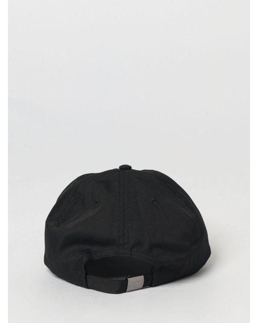 Carhartt Black Postal Cotton Blend Hat for men