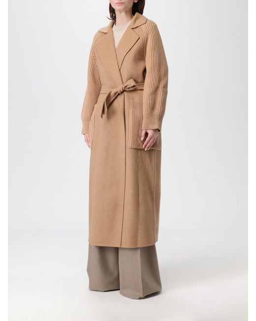 Abrigo Mujer Max Mara de color Natural