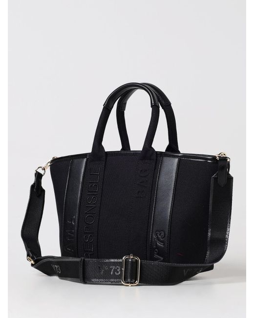 V73 Black Shoulder Bag