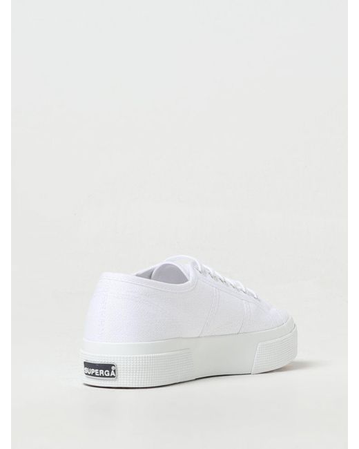 Sneakers in canvas di Superga in White
