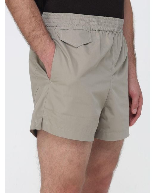 A.P.C. Natural Technical Fabric Shorts for men