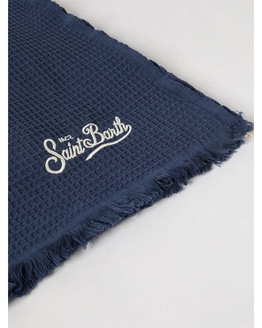 Mc2 Saint Barth Blue Beach Towel for men