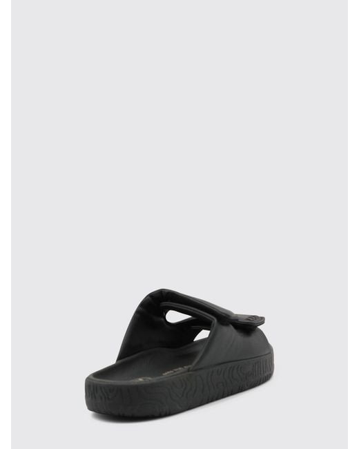 Veja Black Etna O.T. Leather Sandals for men