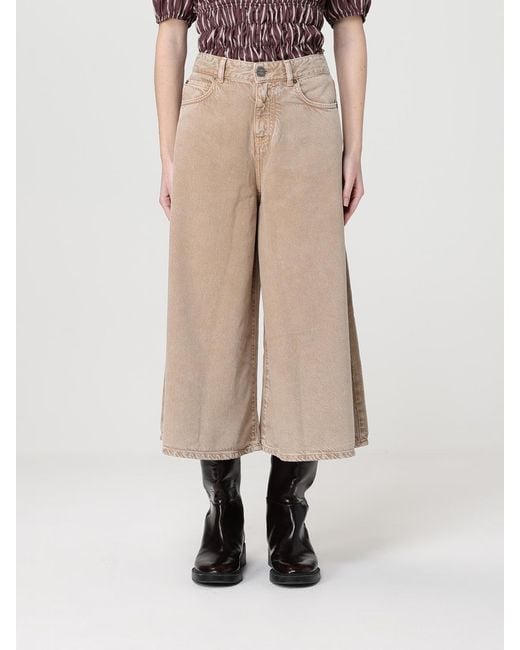 Pinko Natural Cropped Jeans