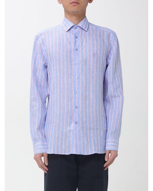 Etro Blue Shirt for men