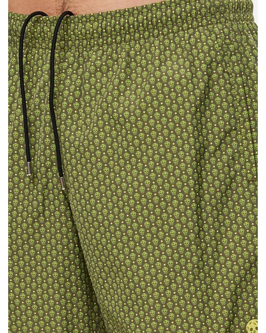 McQueen Green Swimsuit for men
