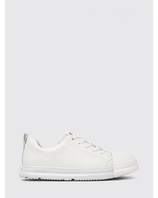 Camper White Junction Runner Leather Sneakers for men