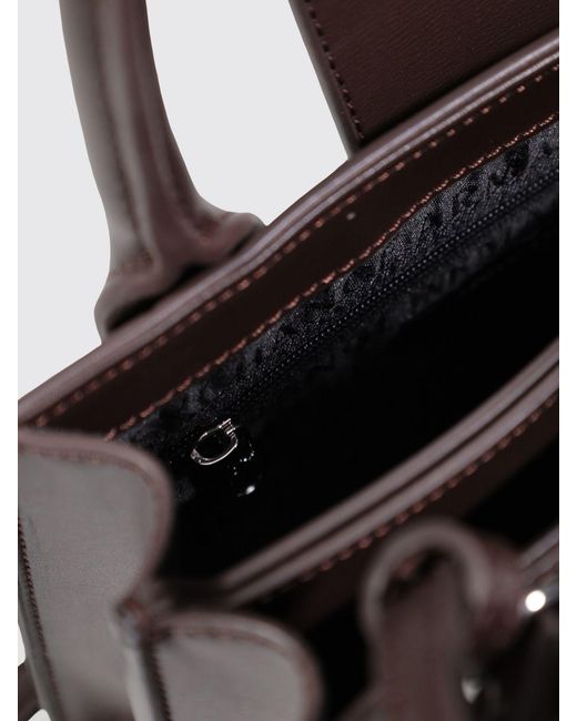 ARMANI EXCHANGE Brown Faux Leather Bag