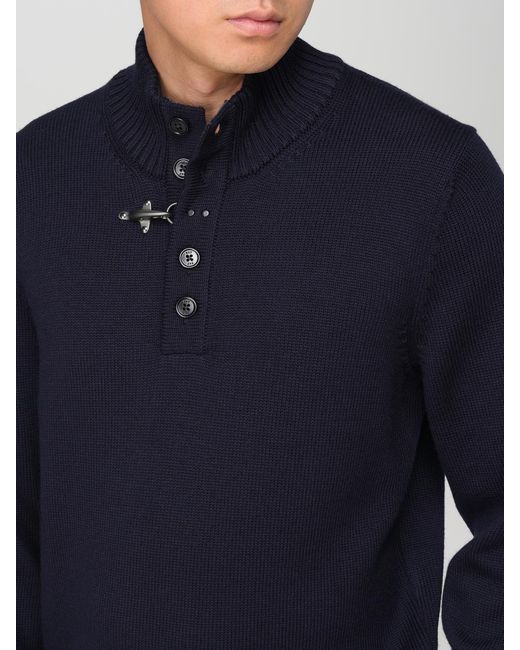 Fay Blue Sweater for men