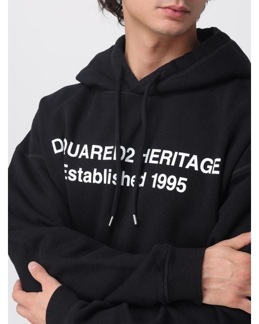 Sudadera Hombre DSquared² de hombre de color Blue