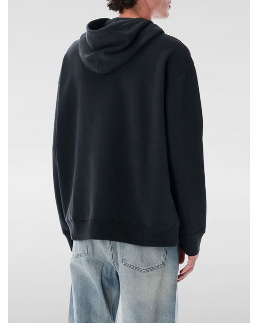 MM6 by Maison Margiela Black Sweatshirt for men