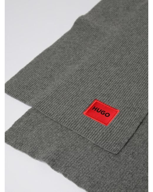 Sciarpa di HUGO in Gray da Uomo