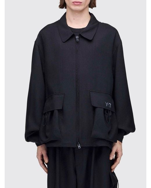 Y-3 Blue Recycled Technical Fabric Jacket for men
