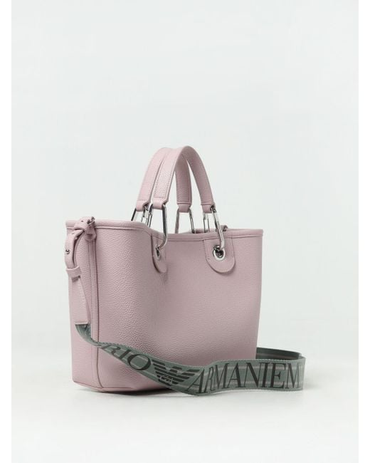 Emporio Armani Pink Tote Bags