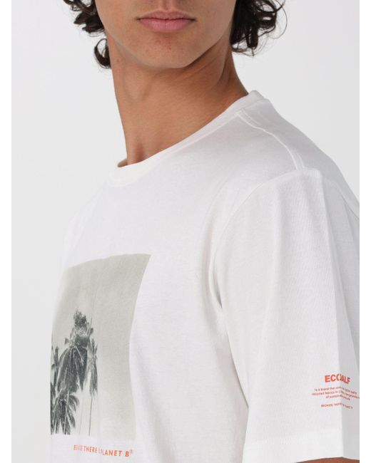 Ecoalf White T-shirt for men