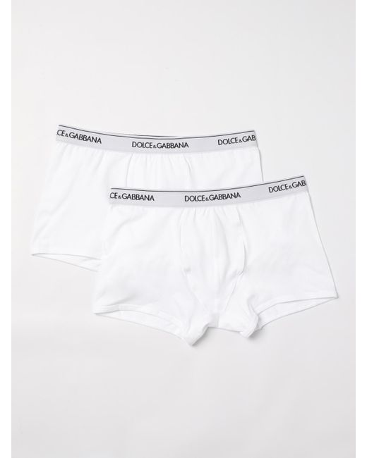 Set 2 Parigamba Intimi di Dolce & Gabbana in White da Uomo