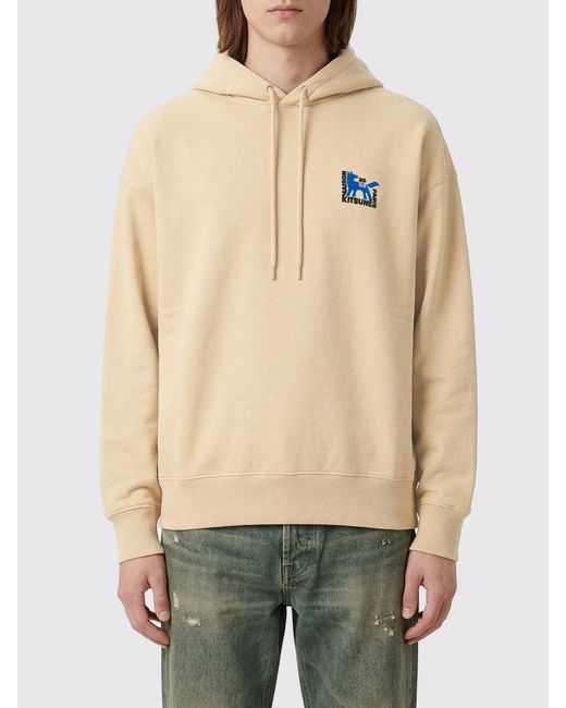 Maison Kitsuné Natural Maison KitsunÉ Cotton Hoodie for men