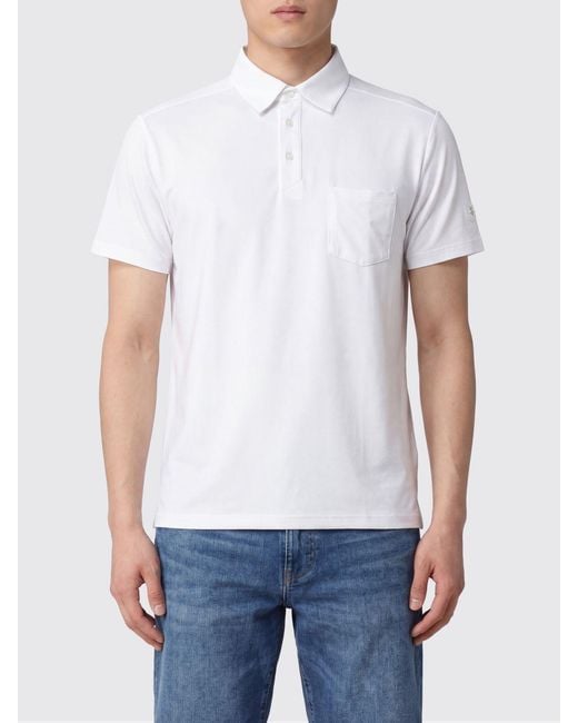 Save The Duck White Polo Shirt for men