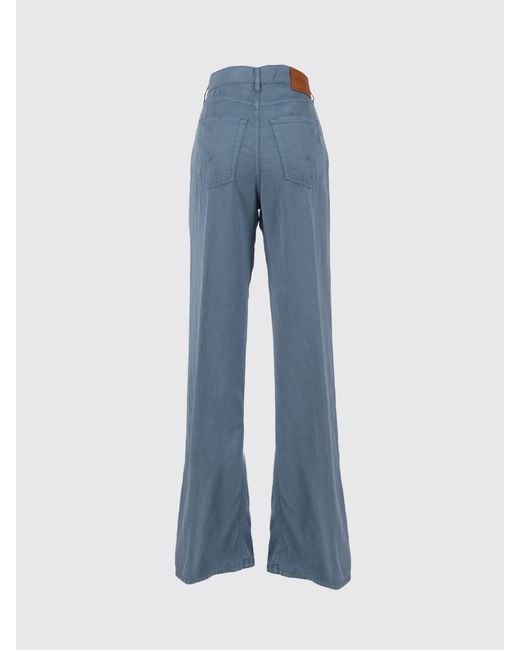 Dondup Blue Straight Fit Denim Jeans