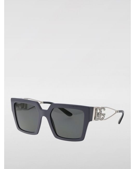 Dolce & Gabbana Gray Dolce &Amp Gabbana 0Dg4446B Acetate And Metal Sunglasses