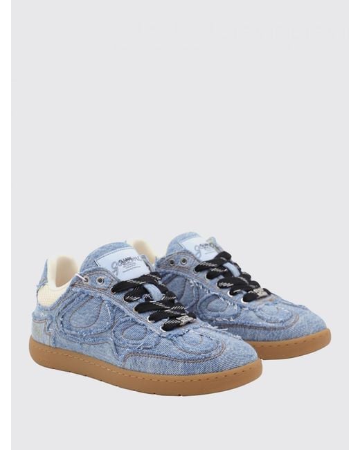 Ganni Blue Sneakers