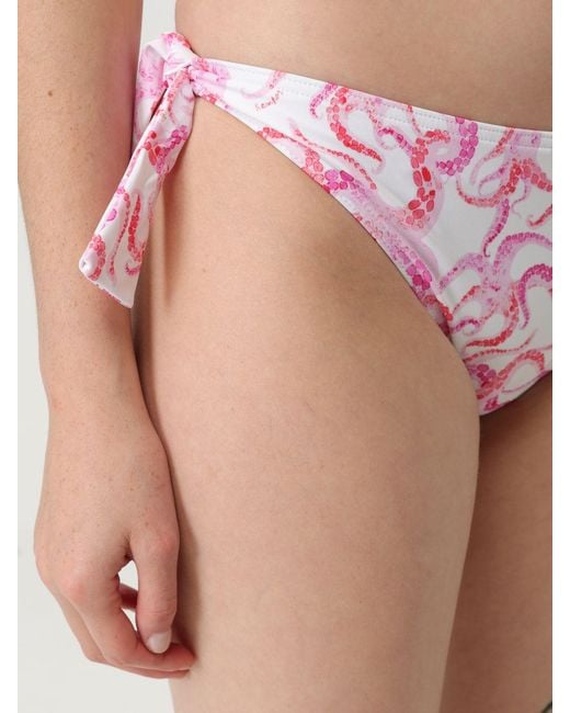 Kampos Pink Bikini Bottom Swimsuit