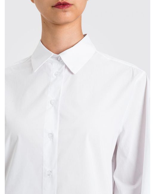 Twinset White Classic Cotton Shirt