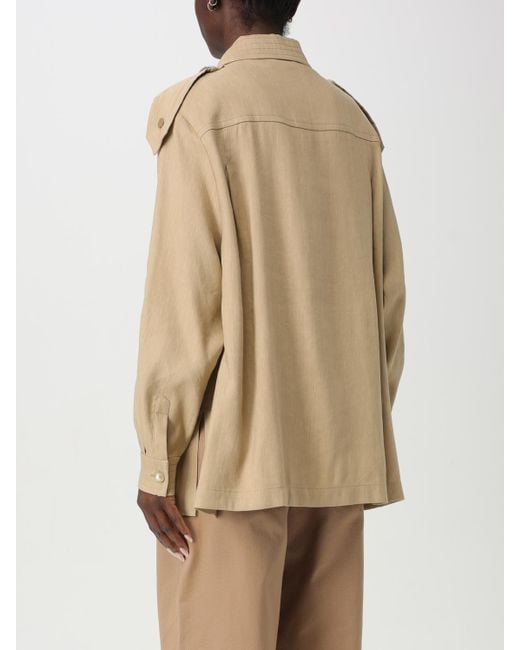 Alberta Ferretti Natural Jacket