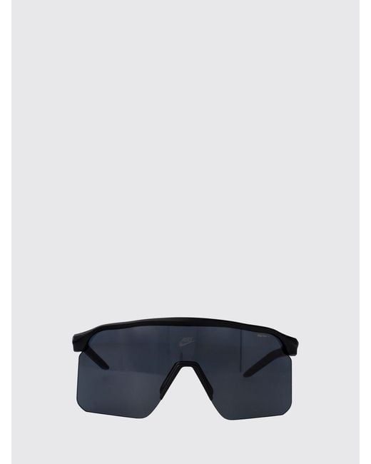 Nike Black Expedition Shield Sunglasses With Swoosh Logo for men