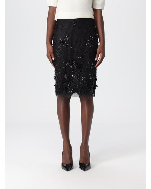 Semicouture Black Skirt